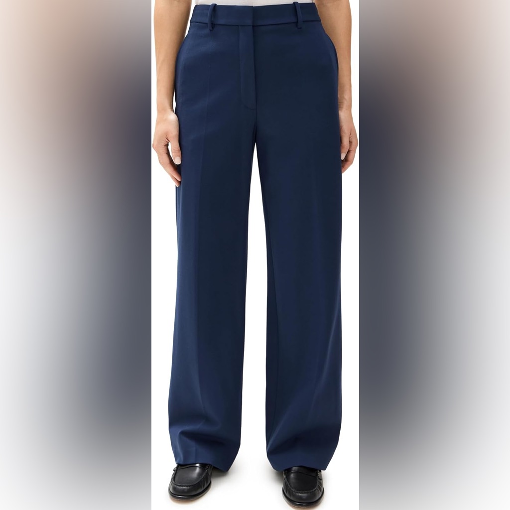Theory Women's Navy Trousers
